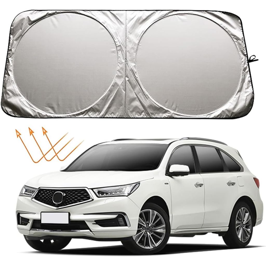 Tấm che nắng kính chắn gió ô tô XHRING Tương thích với Acura MDX 2001-2023 2024 2025 2026 RDX 2007-2