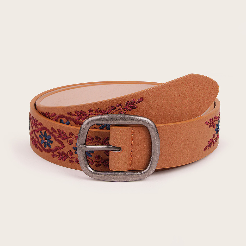 [Thắt lưng bán chạy] Thắt lưng Bohemian Retro Phong cách dân tộc Thắt phong cách Bohemian nữ thêu lư