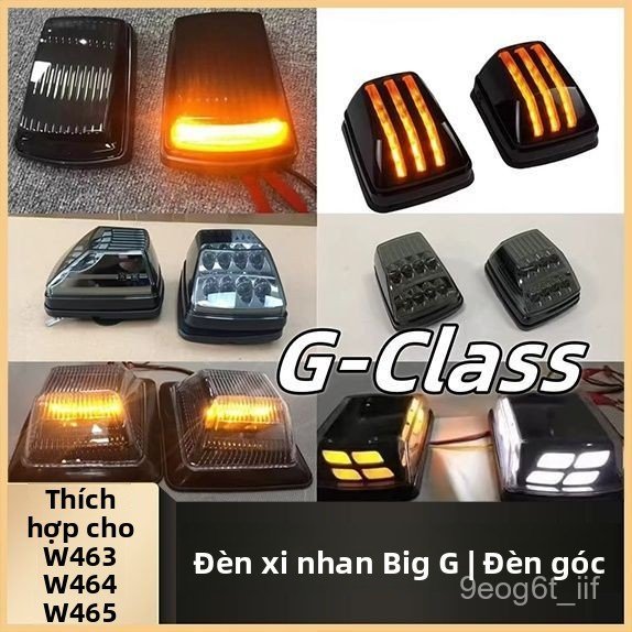 Đèn xi nhan LED độ màu khói đời cũ lên mới cho xe Mercedes Benz G Class W463 G63 bền đẹp giao nhanh