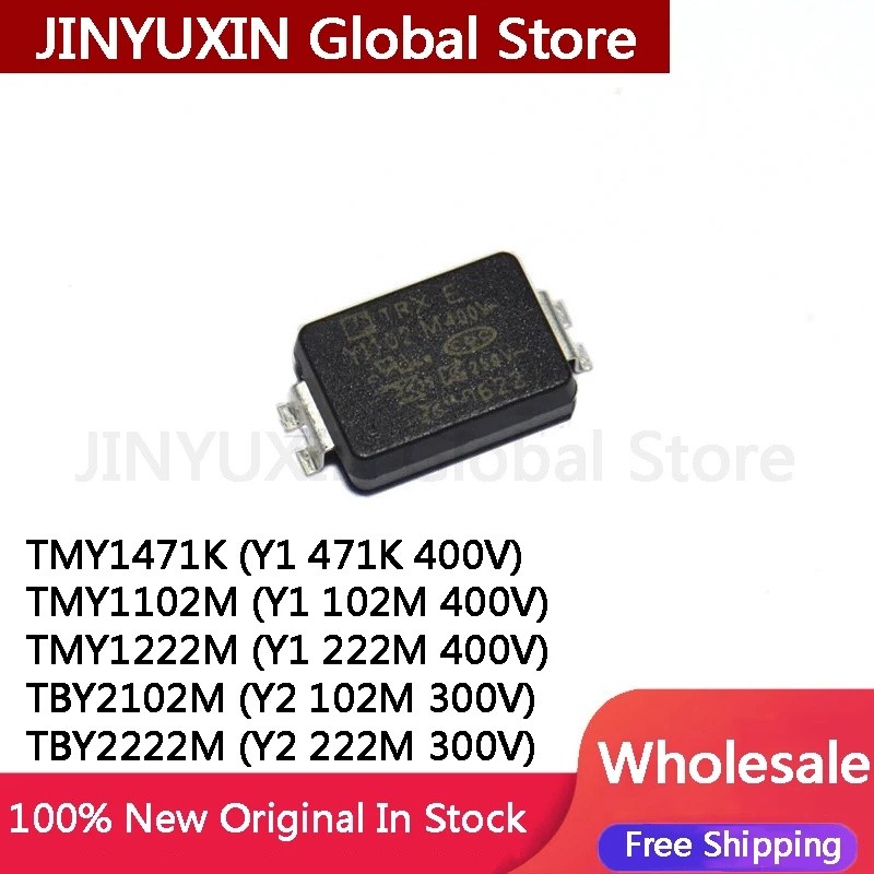 10 Chiếc TMY1471K Y1 471K TMY1102M Y1 102M TMY1222M Y1 222M TBY2102M Y2 102M TBY222M Y2 222M Tụ Điện