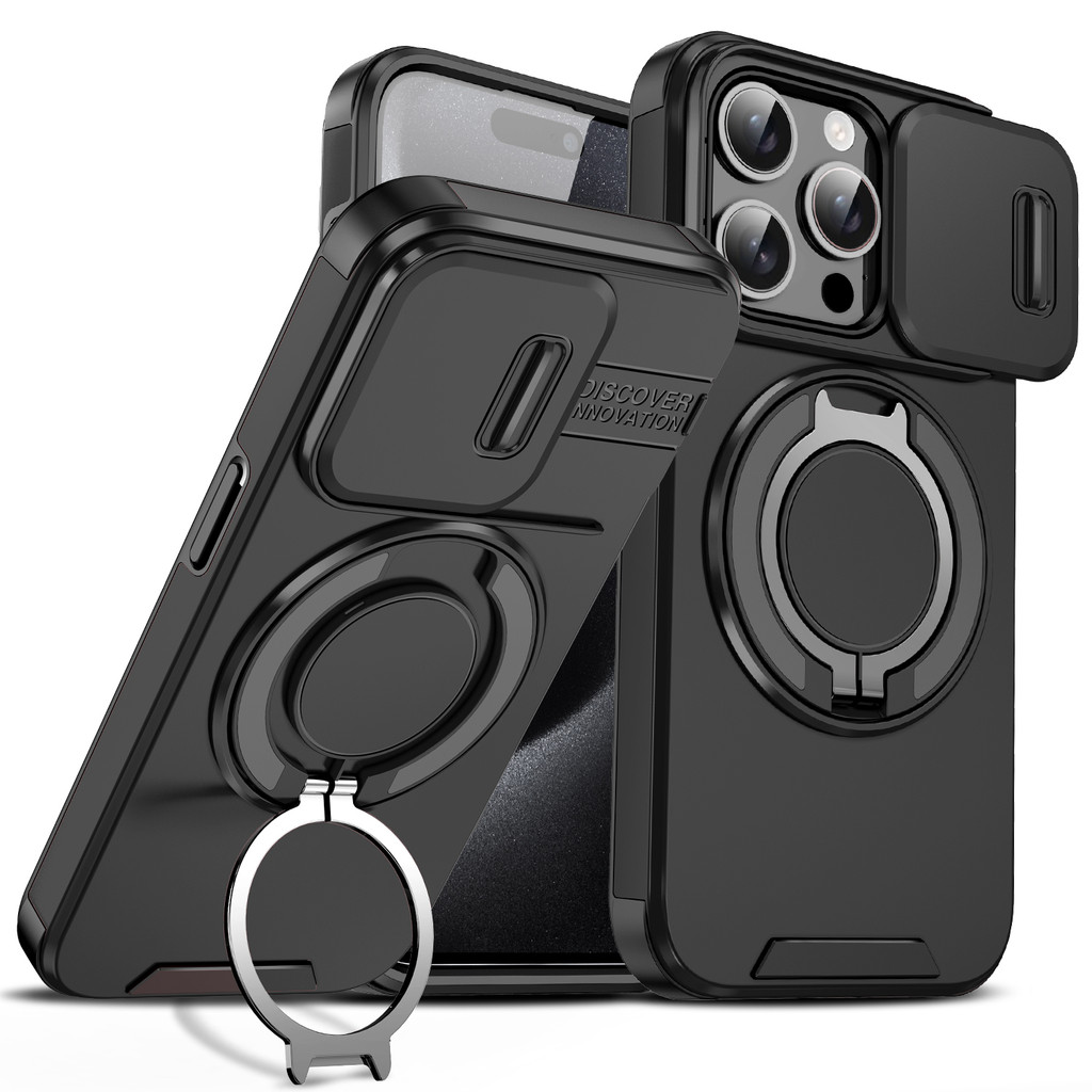 360° Ốp lưng xoay vòng từ tính cho iPhone 18 Pro Max 18 Pro 17 Pro Max 17 Pro 16 Pro Max 16 Pro 15 P