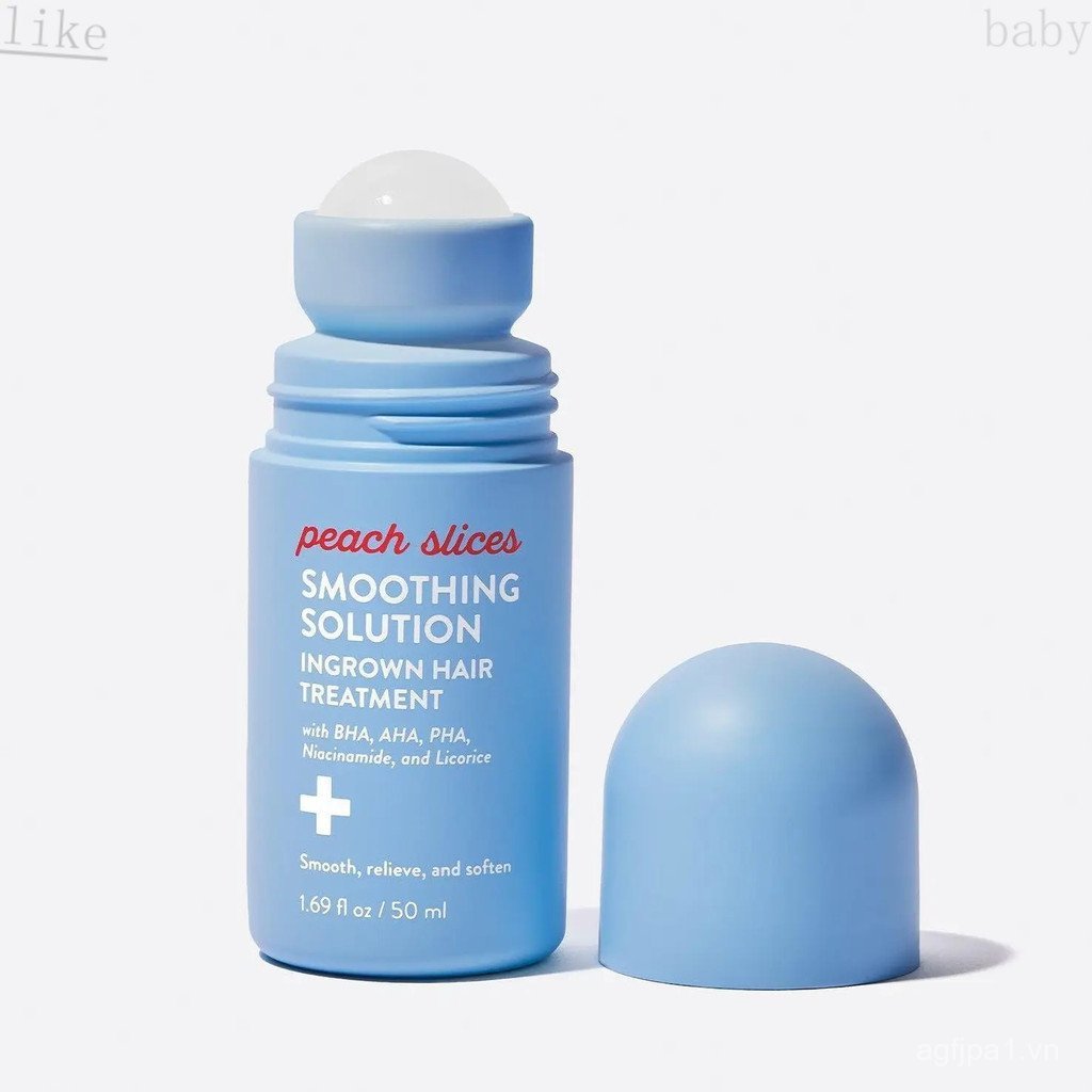 PeachSlicesoothingSolutionIngrownHairTreatmentwithPeach & LilyforSilkyoothBump-Free 0CRA