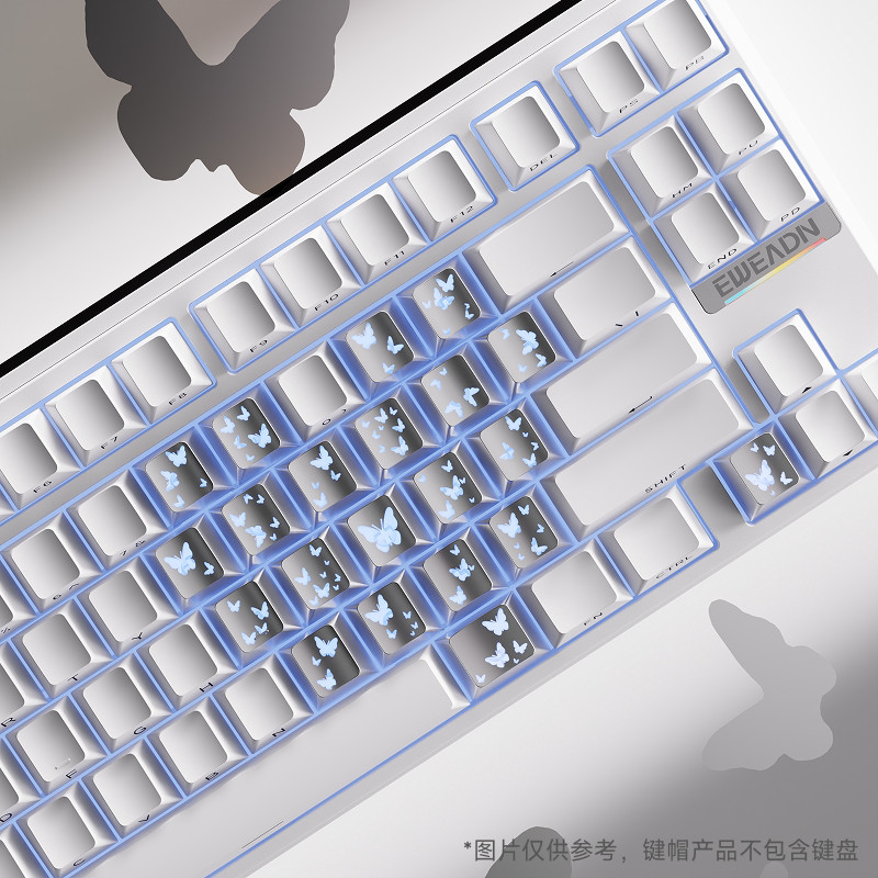 ✨Trong Kho✨Hỗ trợ LED RGB shine-through Trang trí bàn phím cơ keycap [Sun Order Exchange] Forwarder 
