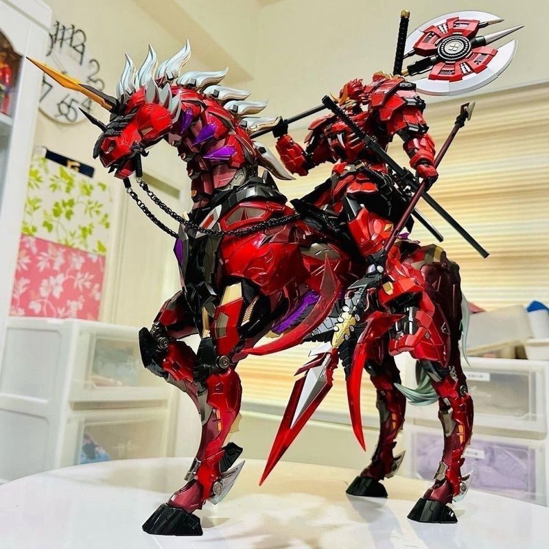 [Hộp bí ẩn] Modong Hạt nhân Bạch tuyết Lu Bu Nezha Ao Bing và các hộp bí ẩn lắp ráp Gundam đẹp trai 