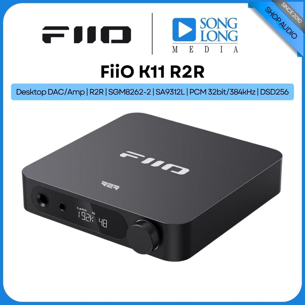 Thiết bị giải mã âm thanh FiiO K11 R2R -  Hàng Chính Hãng - Songlongmedia