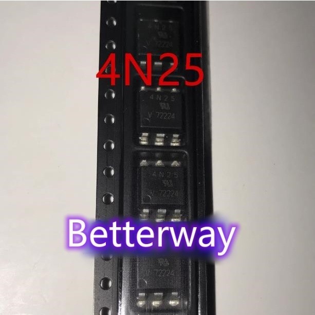 2 chiếc 4N25 VISHAY SOP-6 mới