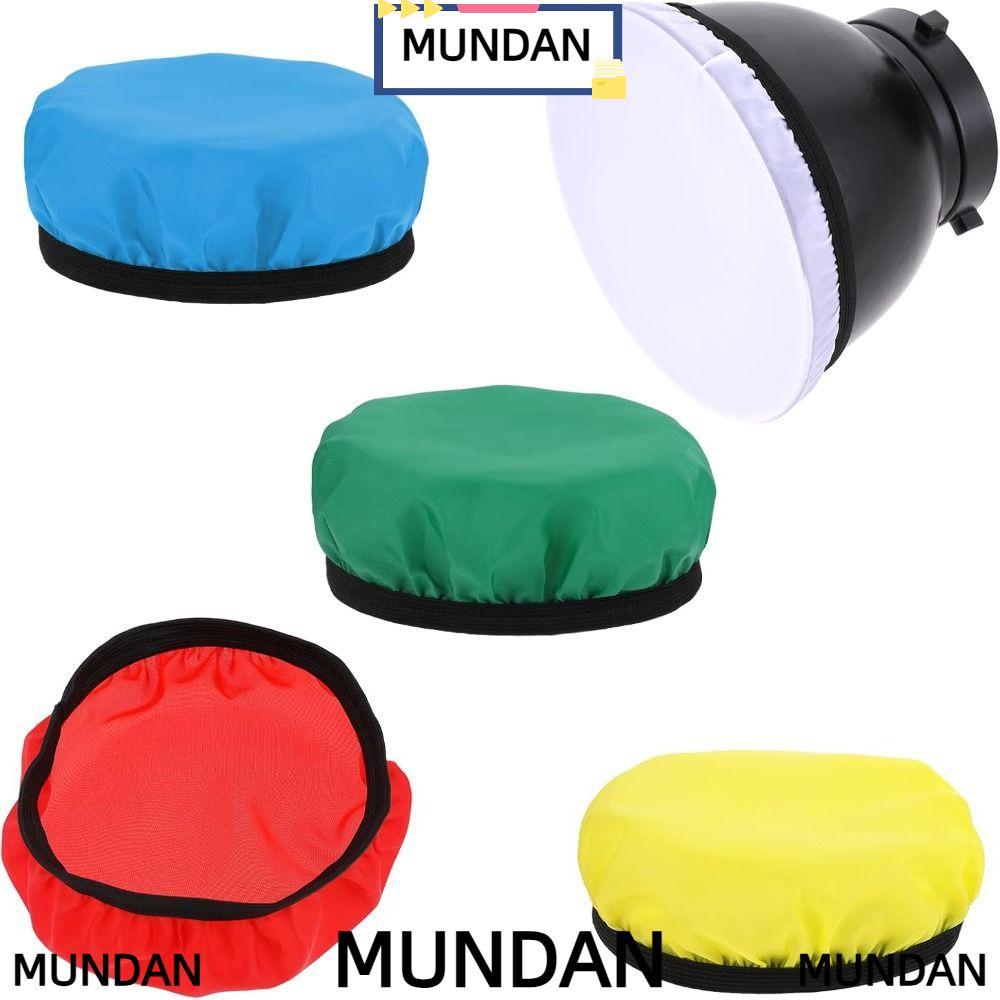 Tất khuếch tán ánh sáng mềm MUNDAN, Bộ lọc vải Nylon 7 "180mm, Đĩa bóng khuếch tán tiêu chuẩn