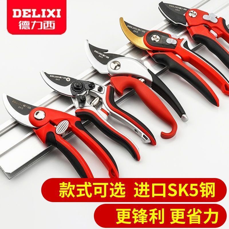 Delixi Cắt Tỉa Kéo Cắt Tỉa Cây Trái Cây Cắt Tỉa Vườn Kéo Làm Vườn Hoa Kéo Đặc Biệt