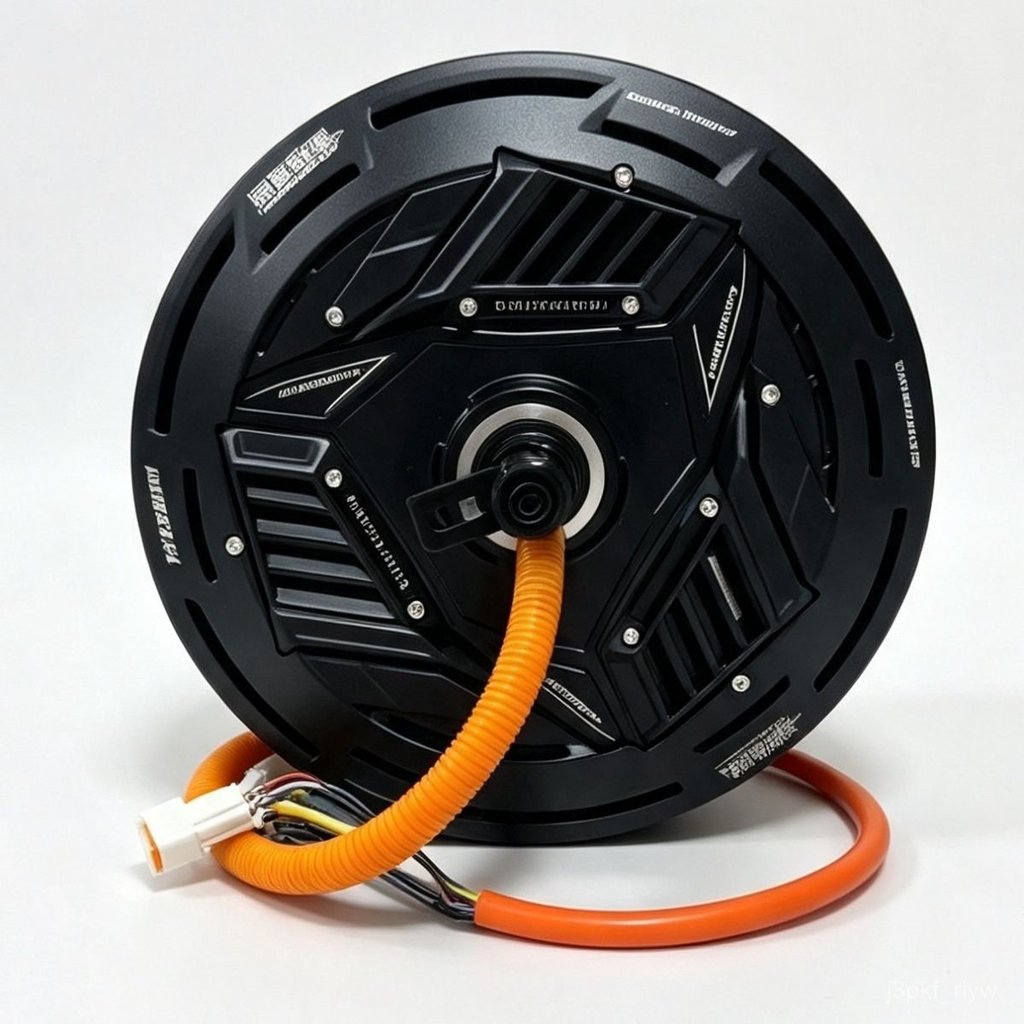 Động cơ 12 inch Yuma 2500W-5500W thế hệ 7 mạnh mẽ, linh kiện nâng cấp xe máy điện