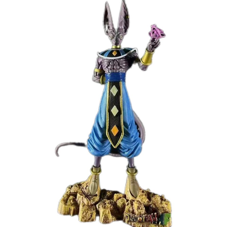 Mô hình figure Dragon Ball Beerus thần hủy diệt 30cm GK chất lượng cao trang trí bàn làm việc