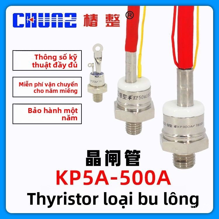 Thyristor chiều dạng xoắn ốc 3CT công suất lớn KP200A 300A 500A 1600V bền đẹp chất lượng cao bán chạ