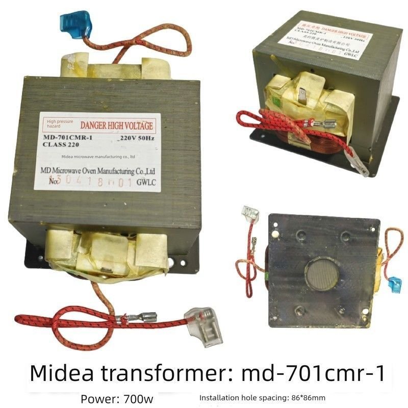 Biến áp cao áp lò vi sóng Midea MD-701/801/901/101CTR/CMR linh kiện chính hãng bán chạy