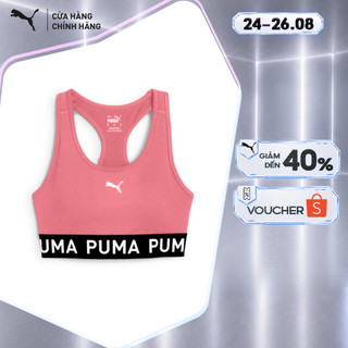 Áo Ngực Tập Luyện PUMA Nữ 4KEEPS STRONG BRA - MID Wild Pink Màu Hồng