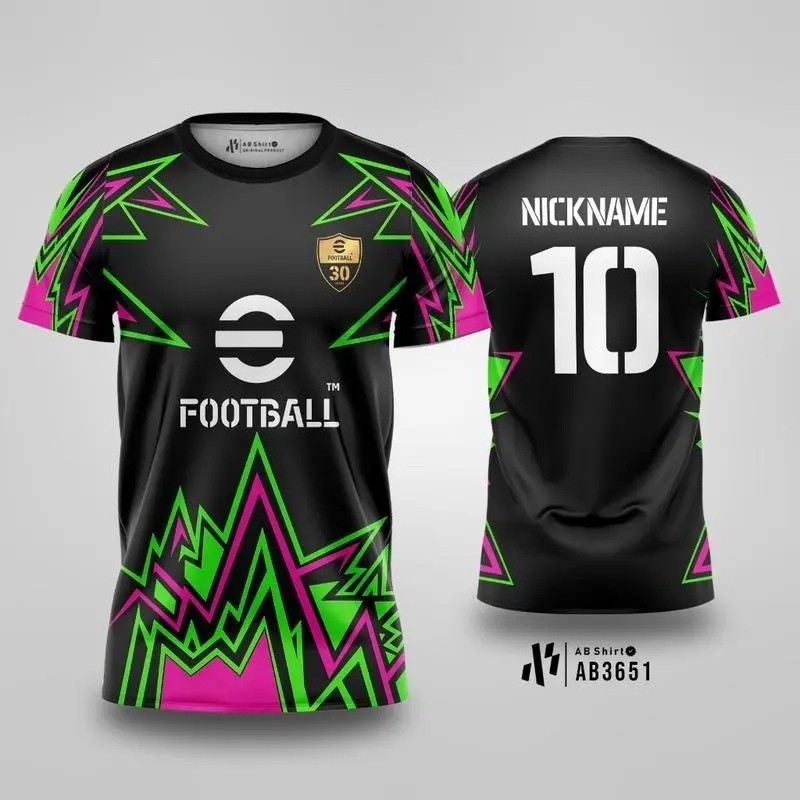 Efootball Championship Jersey 2026 World Finals Chào mừng kỷ niệm 30 năm PES 2026 Victory 11 Chất li