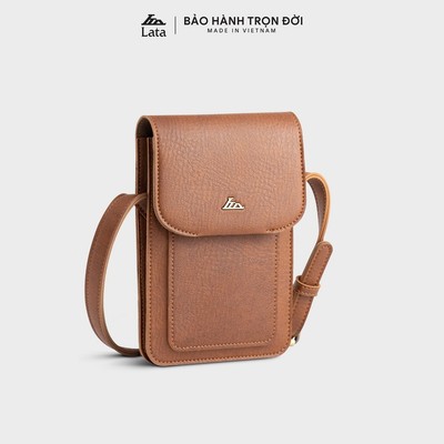 Túi Lata (Thời trang nữ đựng điện thoại - Túi đeo chéo da HN130)