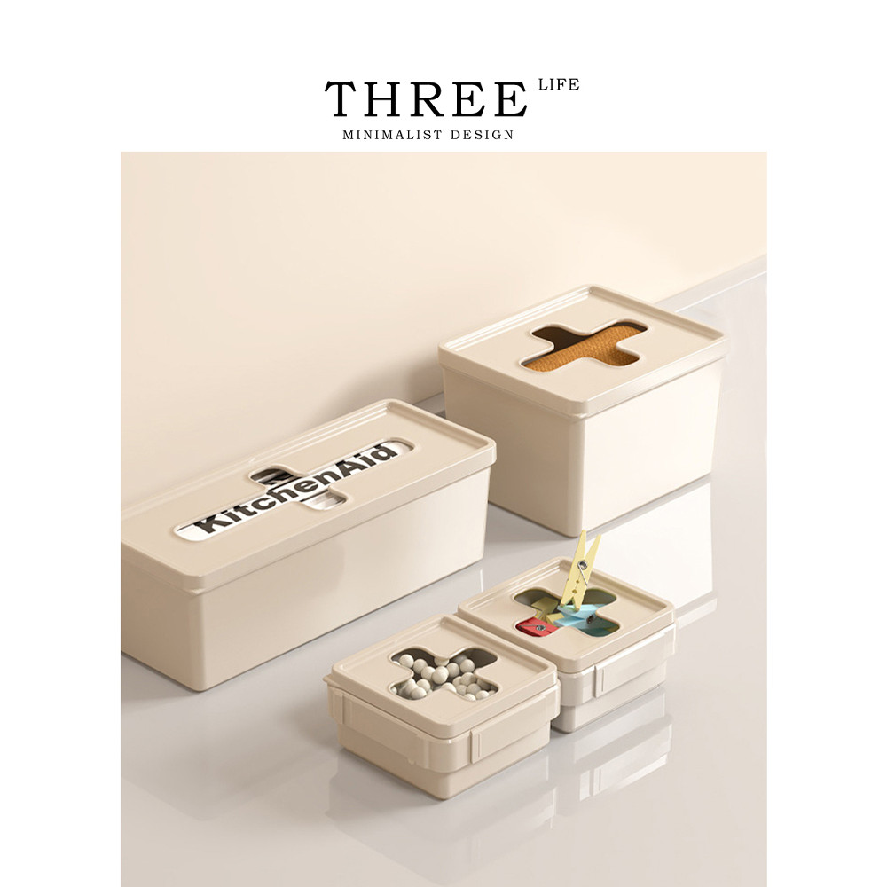 Tlife · Jacob · Hộp Bảo Quản Găng Tay Dùng Một Lần Ngăn Kéo Bảo Quản Hộp Sắp Xếp Chữ Thập | Jacob