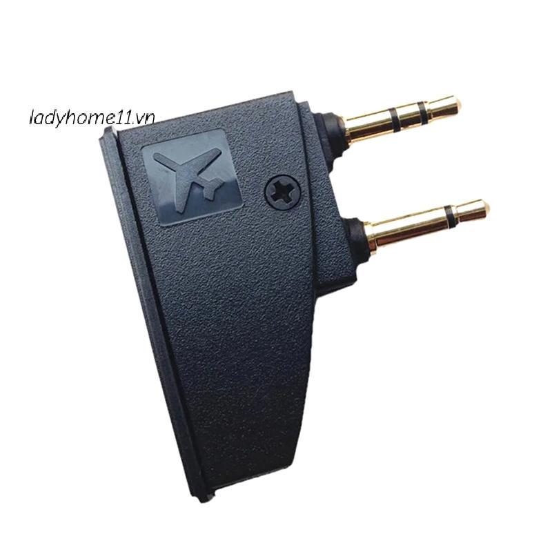 Lady Airplane Airline Flight Stereo 3.5mm Adapter Cho 700 QC45 QC35 QC3 QC25 QC20 QC2 QC15 OE2 OE2I 
