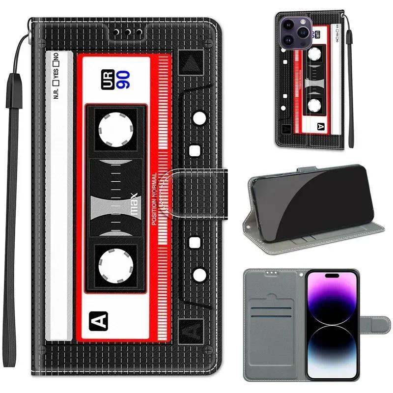 Hoa Văn Lật Ốp Lưng Cho Xiaomi 15T Pro Coque Cho Xiomi Mi 15T Pro 15TPro Ví Da Điện Thoại Ốp Lưng Đứ