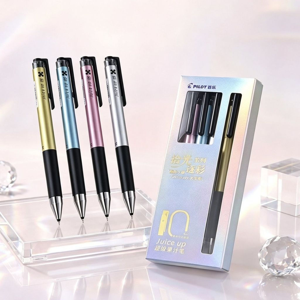 Sản phẩm mới#日本百乐juice Up Super Juice Pen Pick-up Color Series Kỷ niệm 10 năm Phiên bản giới hạn Đen
