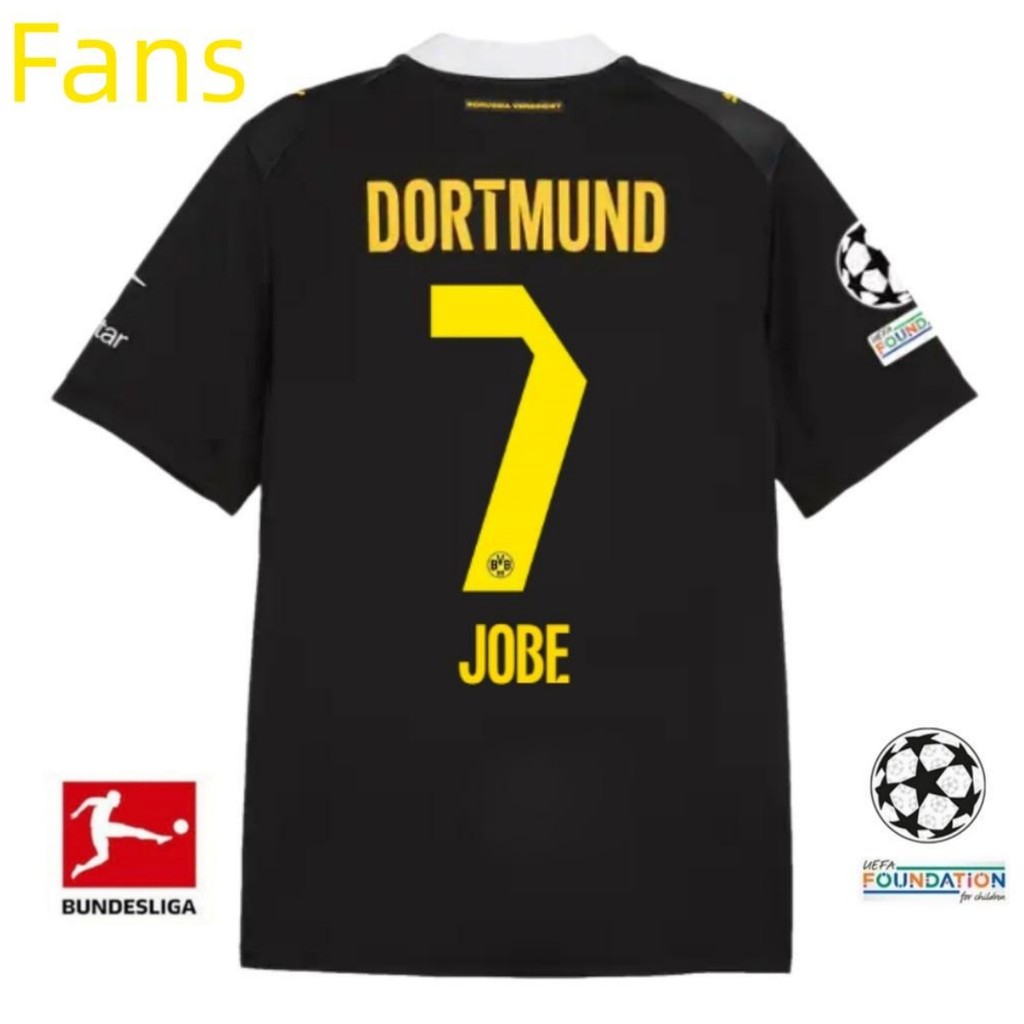 Áo sơ mi ngắn tay Dortmund Away Jersey 26-27