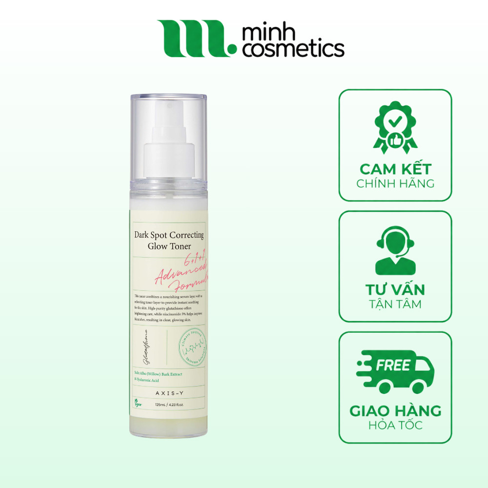 Nước Hoa Hồng AXIS-Y Dark Spot Correcting Glow Toner 125mL