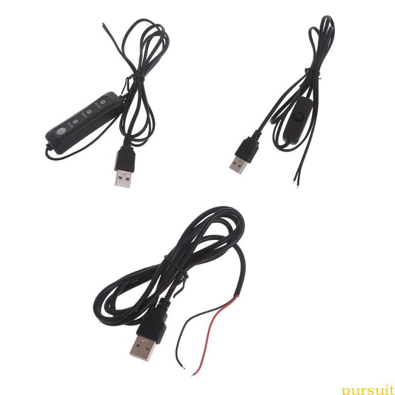 Dây điện hàn MAI 5V USB DIY có công tắc cho máy ảnh quạt đèn LED 5V