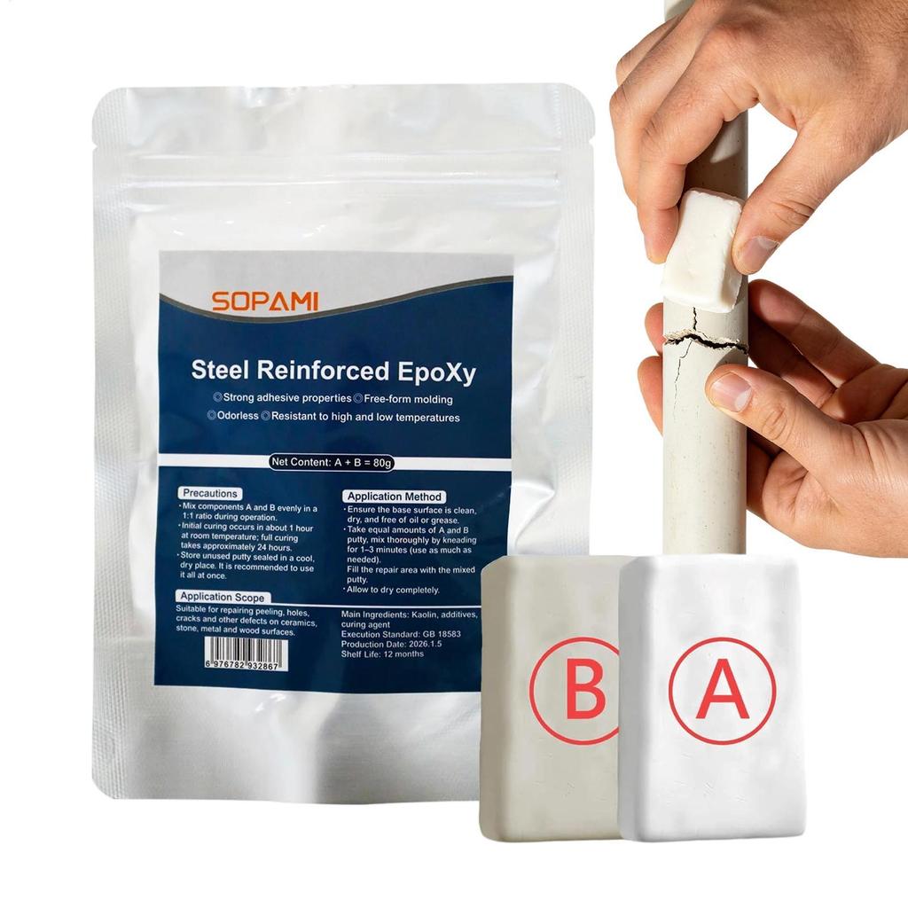 Epoxy Putty Moldable Nhanh Khô Nhanh Trắng Mô Hình Putty Epoxy Đất Sét Gốm Đất Sét Đa Năng Putty ant