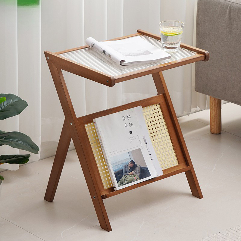 [Sản phẩm mới] Sofa Side Coffee Table Light Căn hộ nhỏ sang trọng Bàn nhỏ Phòng trà Bàn trà di động 