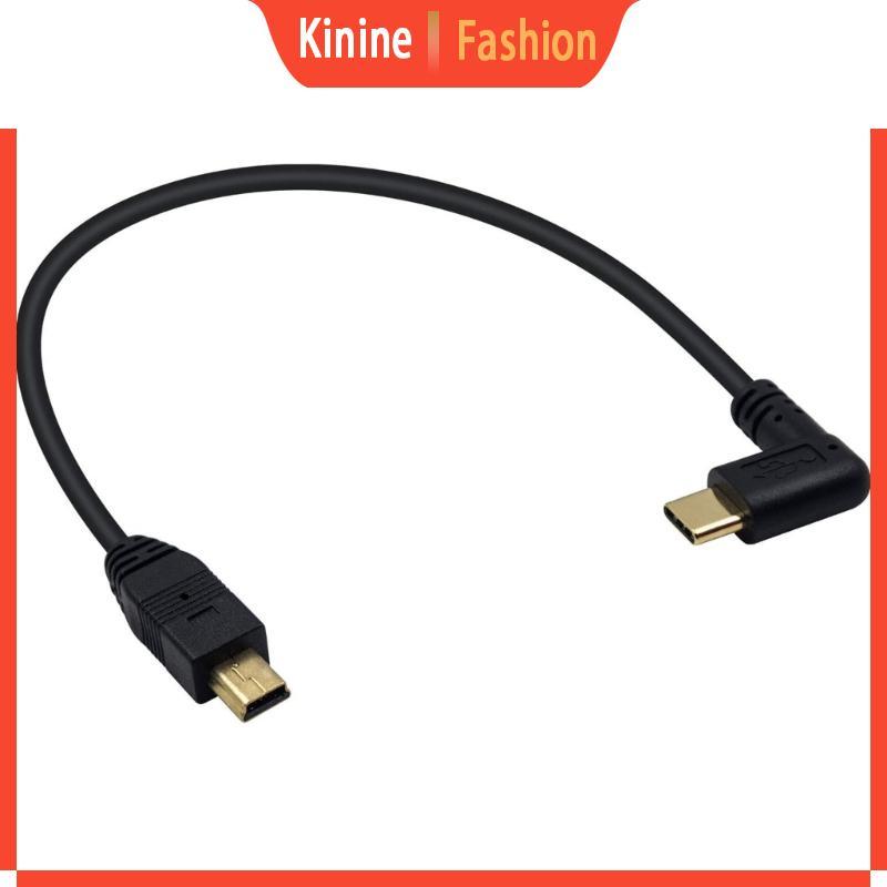 Cáp chuyển đổi USB Mini sang Type C 90 độ USB 3 1 Type C sang MiniUSB