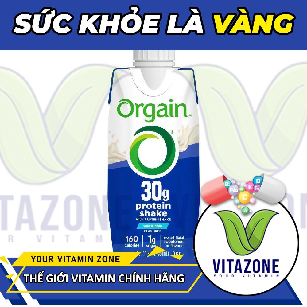 Orgain Protein Shake – Bổ sung đạm nhanh, phục hồi cơ bắp tức thì ( 1 lần dùng )