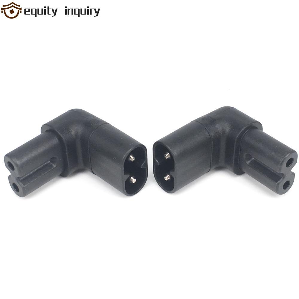 YÊU THÍCH Bộ Chuyển Đổi Nguồn AC 2 Chân Góc Phải C7 Nữ Lên Góc C8 Nam Chuyển Đổi Góc C7 Cắm Chuyển Đ