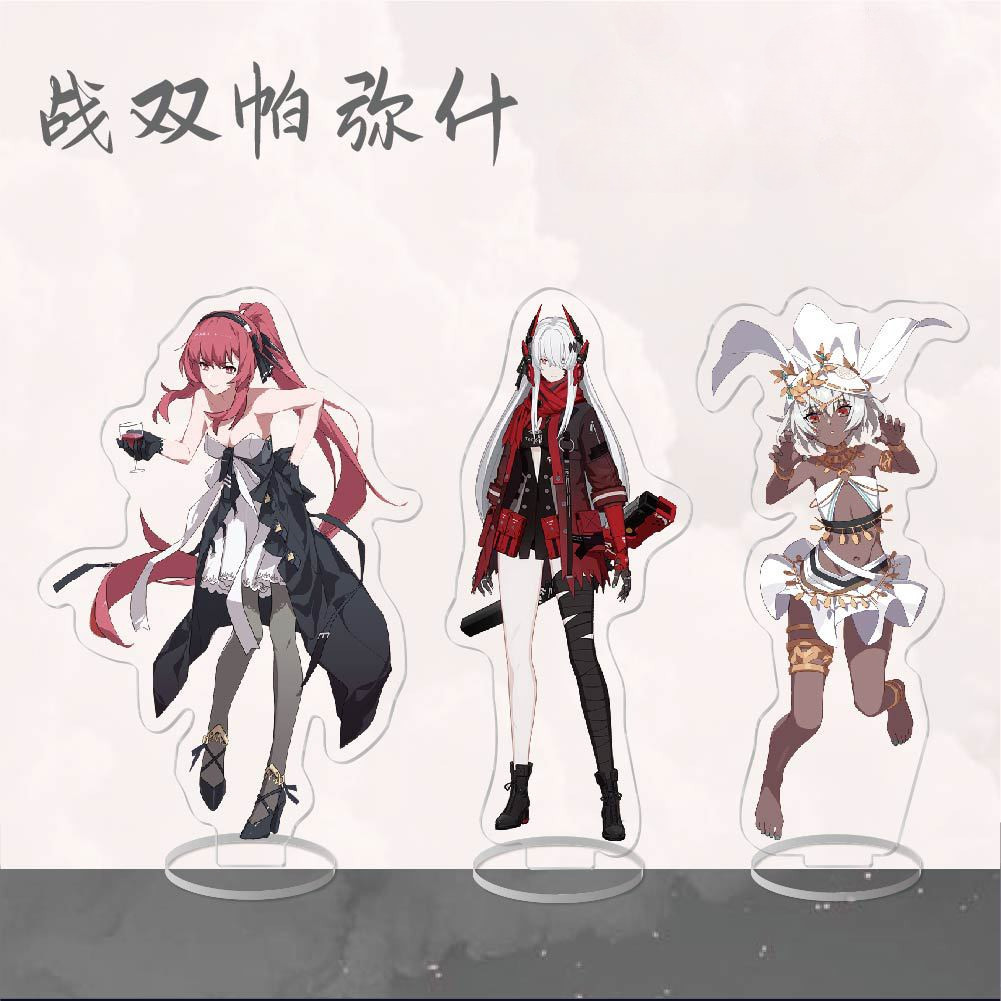 Mô Hình Acrylic  Punishing Gray Raven Quà Tặng Anime, Trang Trí Bàn