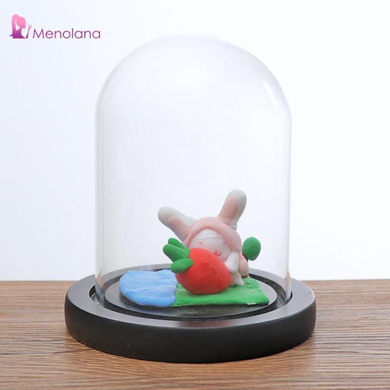 Cloche Dome Đồ chơi Jar Terrarium f / Store Vườn thu nhỏ Cảnh quan Trang trí