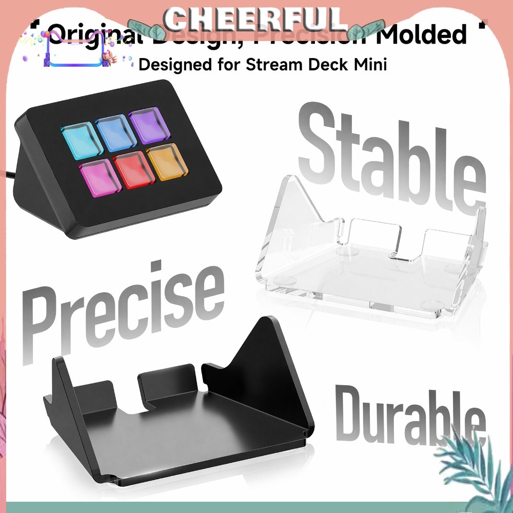 Đế giữ Acrylic cho Stream Deck Mini cho Bộ điều khiển thể thao mini Stream Deck