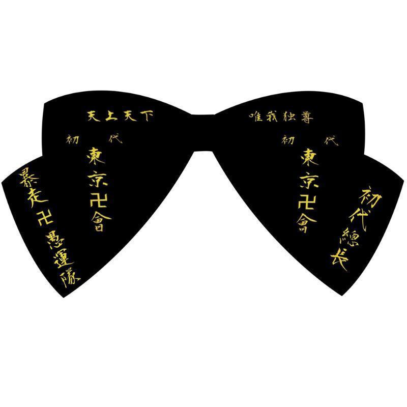 New Product#Tokyo Revengers headwear bow hair tie, Longomiya-kei hairpin, spring clip, alligator cli