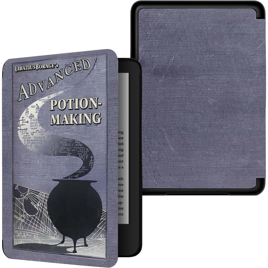 Vỏ mềm silicon cho Kindle 2019 thế hệ thứ 10 hoàn toàn mới (Mẫu số J9G29R) với Auto Sleep / Wake 4PR