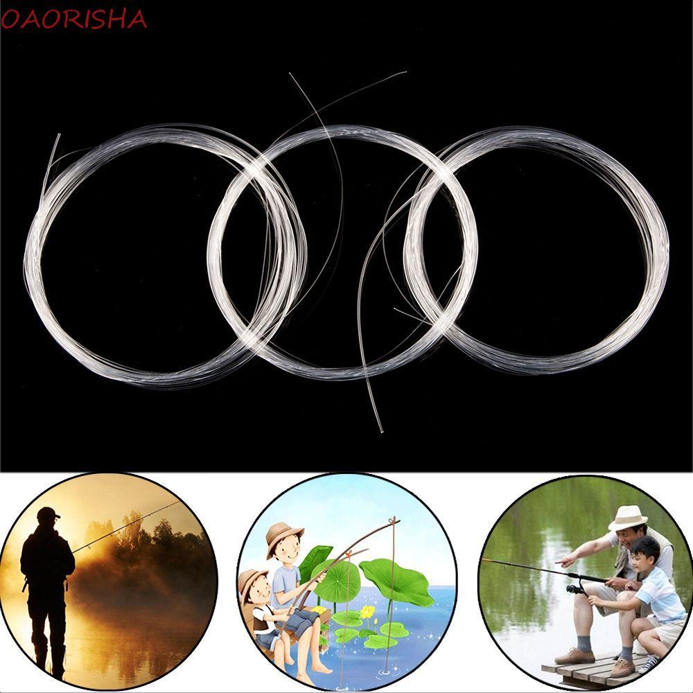 OAORISHA Đầu côn Cá chép 9Feet Dây câu cá Dụng cụ Nylon Dây câu ruồi siêu mạnh