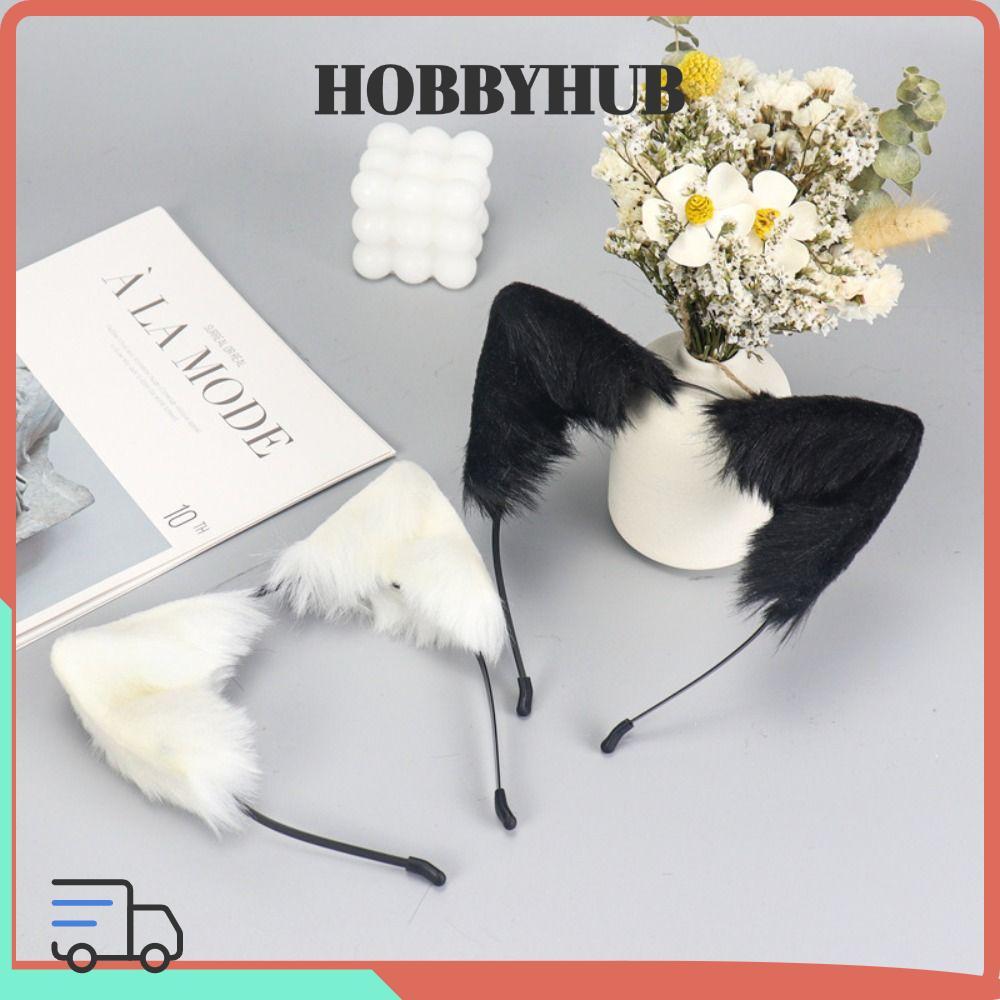 HOBBYHUB Phụ kiện tóc Cosplay Furry Gothic Party