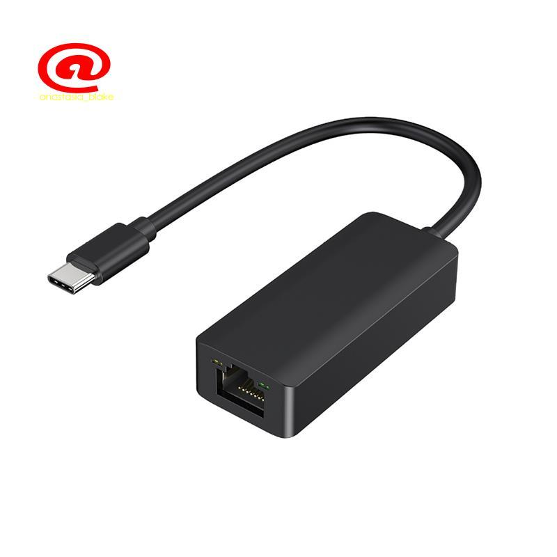 USB Type C Ethernet Adapter 1000Mbps USB 3.0 Card Mạng RJ45 Card Mạng USB Lan Cáp Internet Android U
