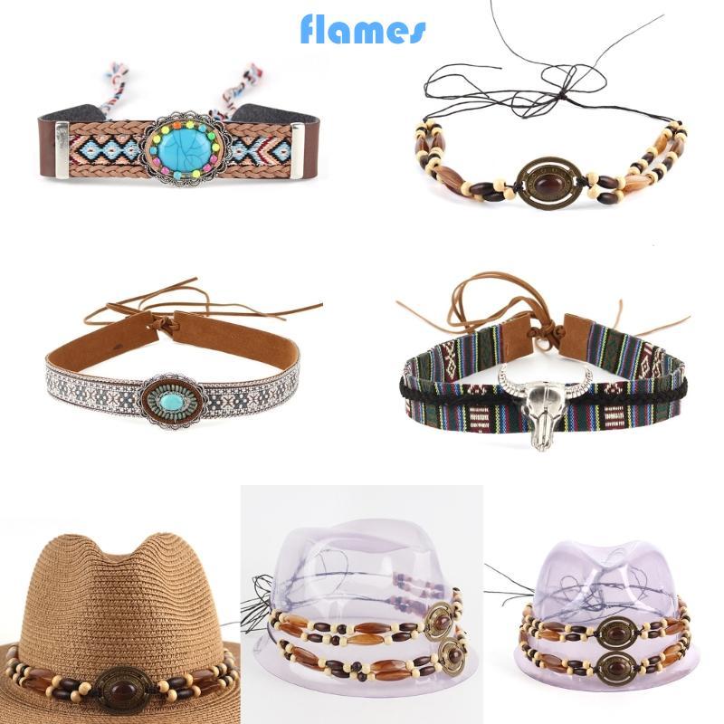FL Western Hat Belt Bands DIY Hat Bands Cowboy Hat Bands Western Beaded Hatband