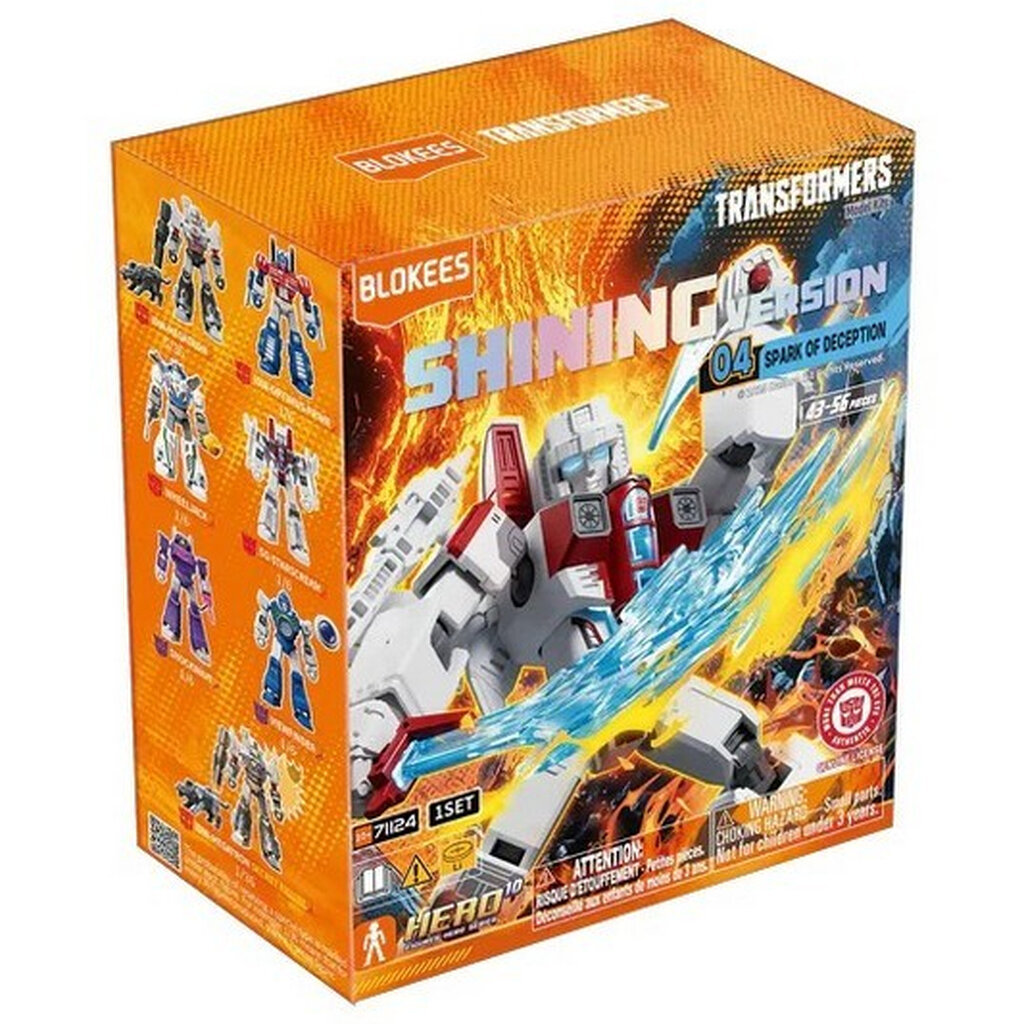 Blokees Transformers 71124 Phiên bản tỏa sáng 04 Spark of Deception 810181531138 (Hình)