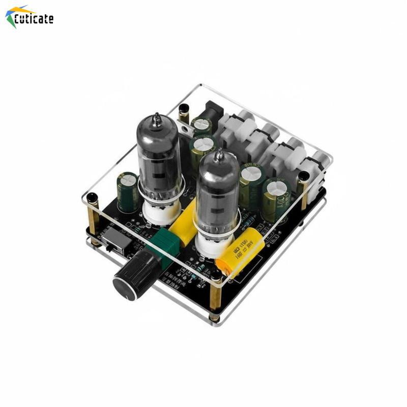Bảng khuếch đại ống 6J3 Độ ồn thấp Hi-Fi Tube Preamp Board RCA Đầu vào Stereo Pre Khuếch đại