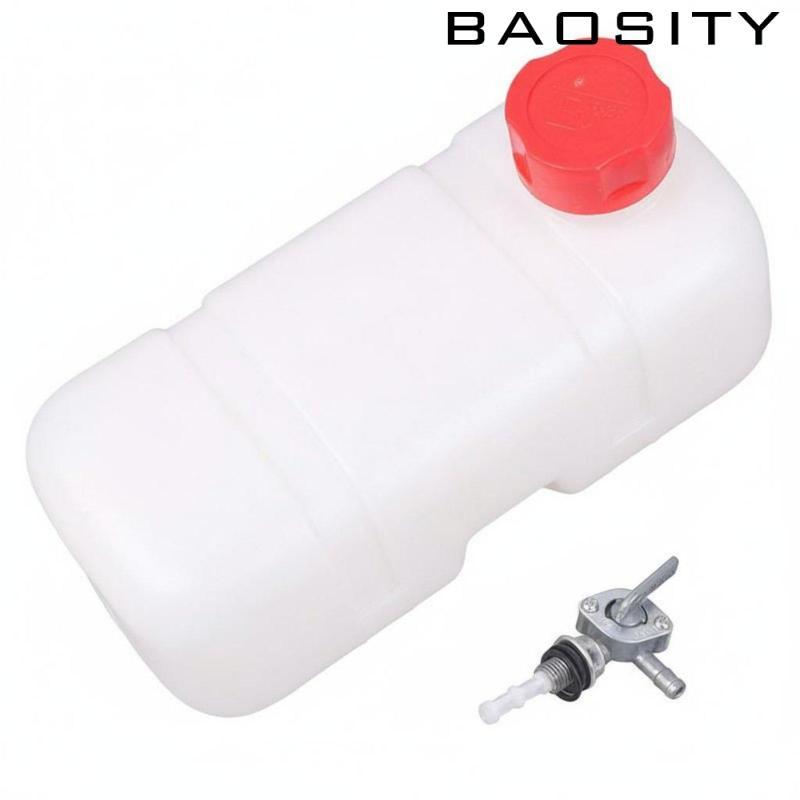 Bình xăng động cơ có nắp đỏ Hộp đựng xăng thay thế cho máy làm vườn hai thì 1E43F