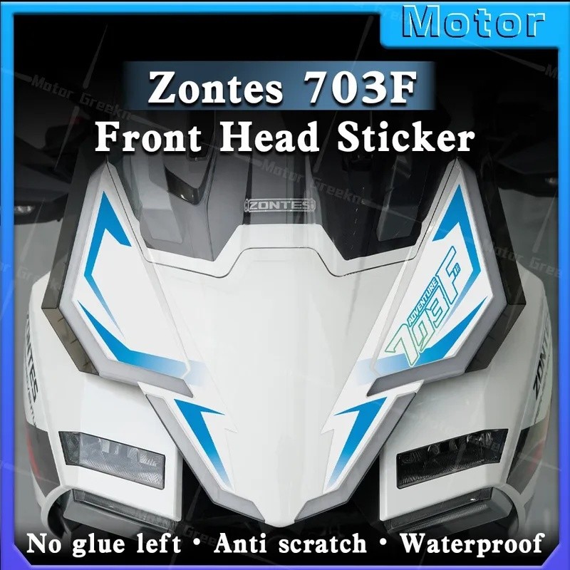 Xe Máy Dán Bảo Vệ Trước Fairing Chống Trầy Xước Đề Can Chống Thấm Nước Trang Trí Cho 703 F Zontes 70