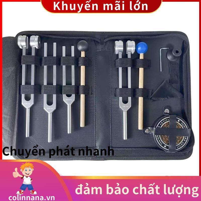 Nĩa điều chỉnh trị liệu âm thanh 128Hz / 256Hz / 384Hz / 136,1Hz / 528Hz Dụng cụ gõ hợp kim nhôm A.c