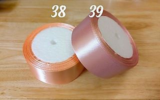 Lốc 5 Ruy băng lụa 4cm dài 22m