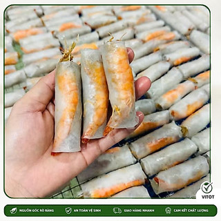 Chả Ram Tôm Đất Đặc Sản Bình Định VITOT Thơm Ngon Giòn Rụm, Ngọt Vị Tôm Thịt