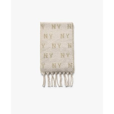 MLB - Khăn choàng unisex tua rua Monogram_3AMFM0156-50CRS