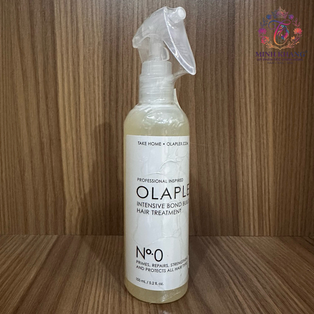 Chai tăng cường liên kết tóc tại nhà Olaplex No.0 Intensive Bond Building Hair Treatment 155ml - MK