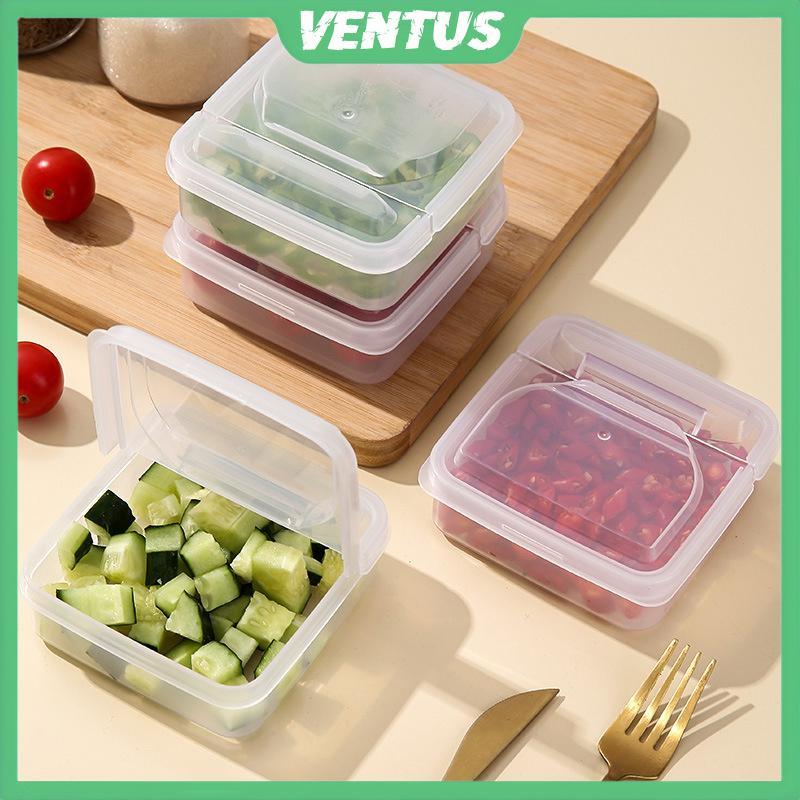 Hộp đựng VENTUS Tủ lạnh Hộp đựng vỏ sò giòn kín trái cây VENTUS
